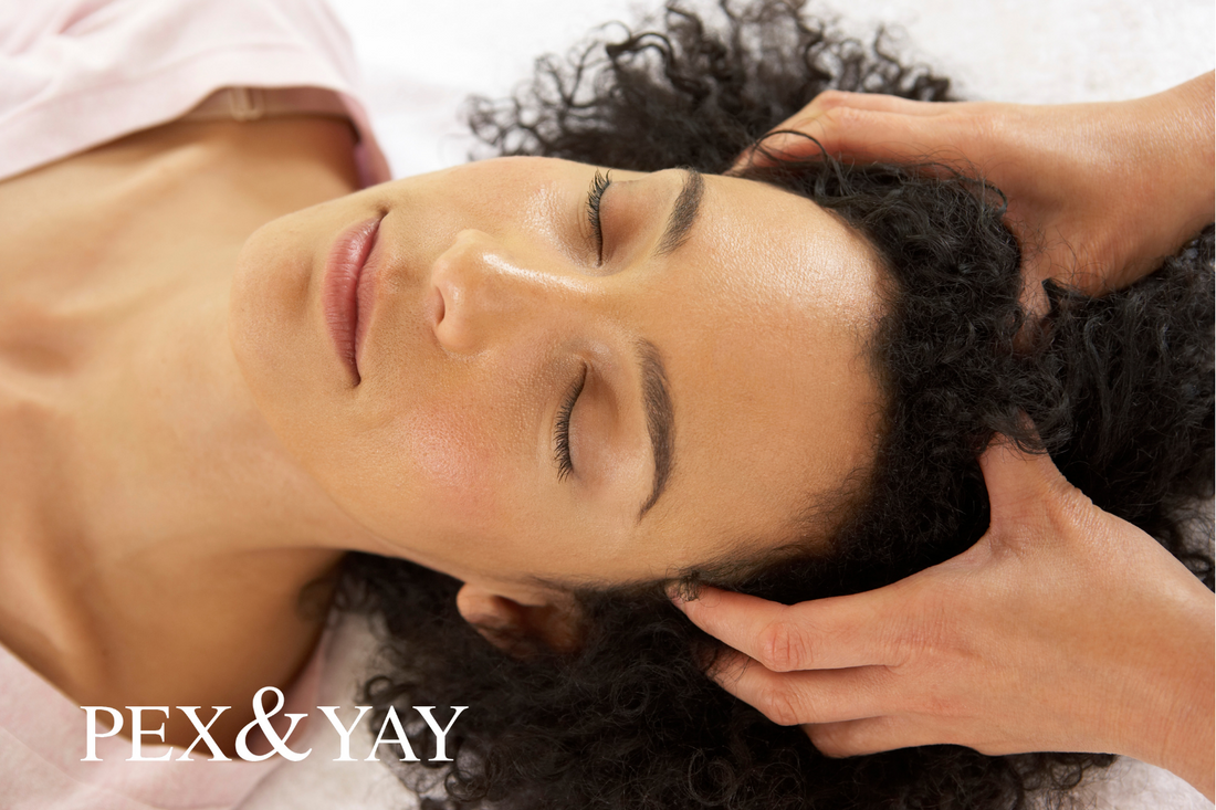 PEX & YAY | The Benefits of a Scalp Massage: How it Can Promote Healthy Hair Follicles 